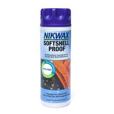 Nikwax SoftShell Proof Wash-In 300ml Imprägnierung 