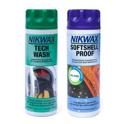 Nikwax Doppelpack Tech Wash/SoftShell Proof 300ml 