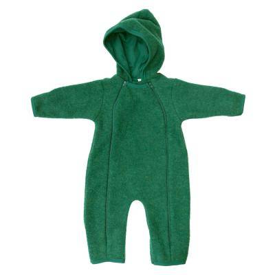 Baby Overall Wollfleece dunkelgrün 